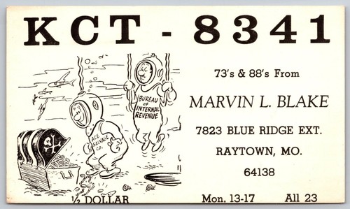 Humorous ham radio - humorous, qsl