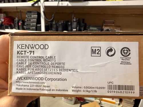 Kenwood kct remote - m2, cable