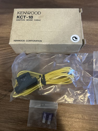 Kenwood kct ignition sense - kenwood, kct-18