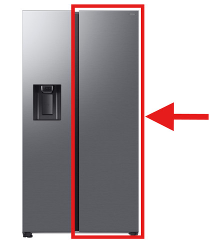 Gruppo porta frigo congelatore
